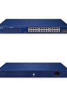 Суич PLANET 24P GBIT POE+ вкл. 2 SFP порта GSW-2620HP /0702031241