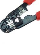 Клещи за свързване, кримпване на RJ45 конектори към LAN кабели, за 8pin куплунги H Tools /0104010002