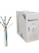 FTP LAN кабел за интернет и компютърна мрежа cat5e SEAMAX 4х2х0.5 CU на метър /0133020006
