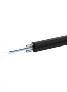 Оптичен кабел FTTH с 2 влакна подходящ за вкъщи и за външен монтаж, на метър /0103229902